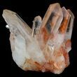 Tangerine Quartz Crystal Cluster - Madagascar #58820-1